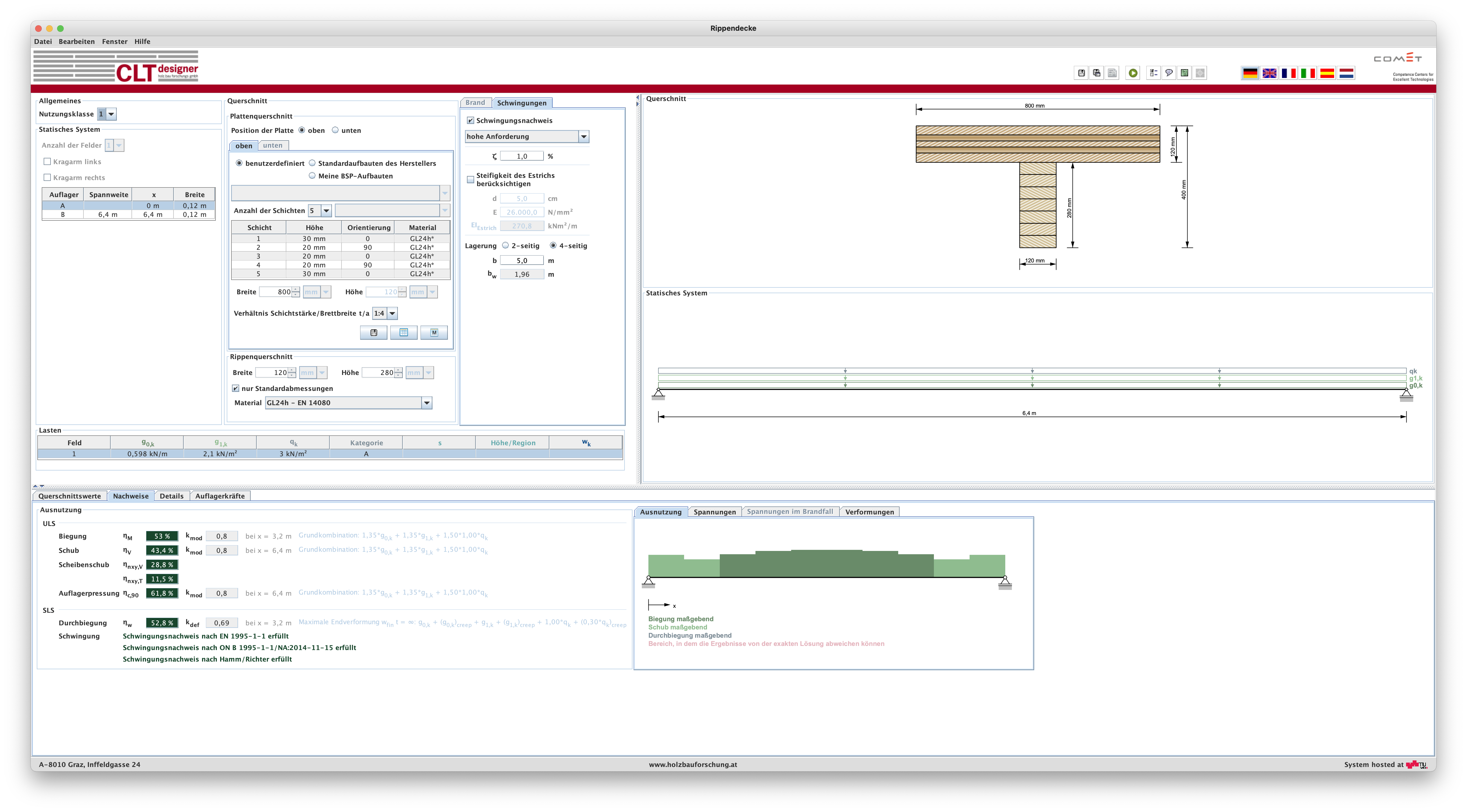 Modul Rippendecke