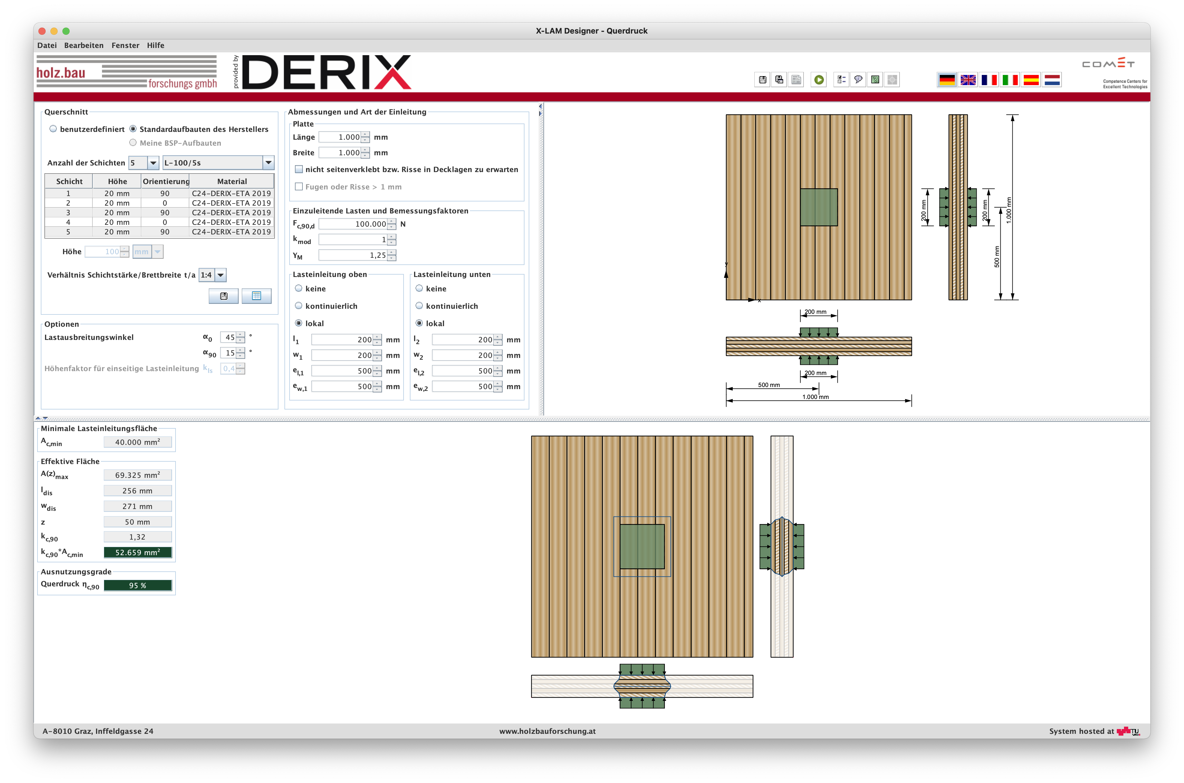 Modul Querdruck