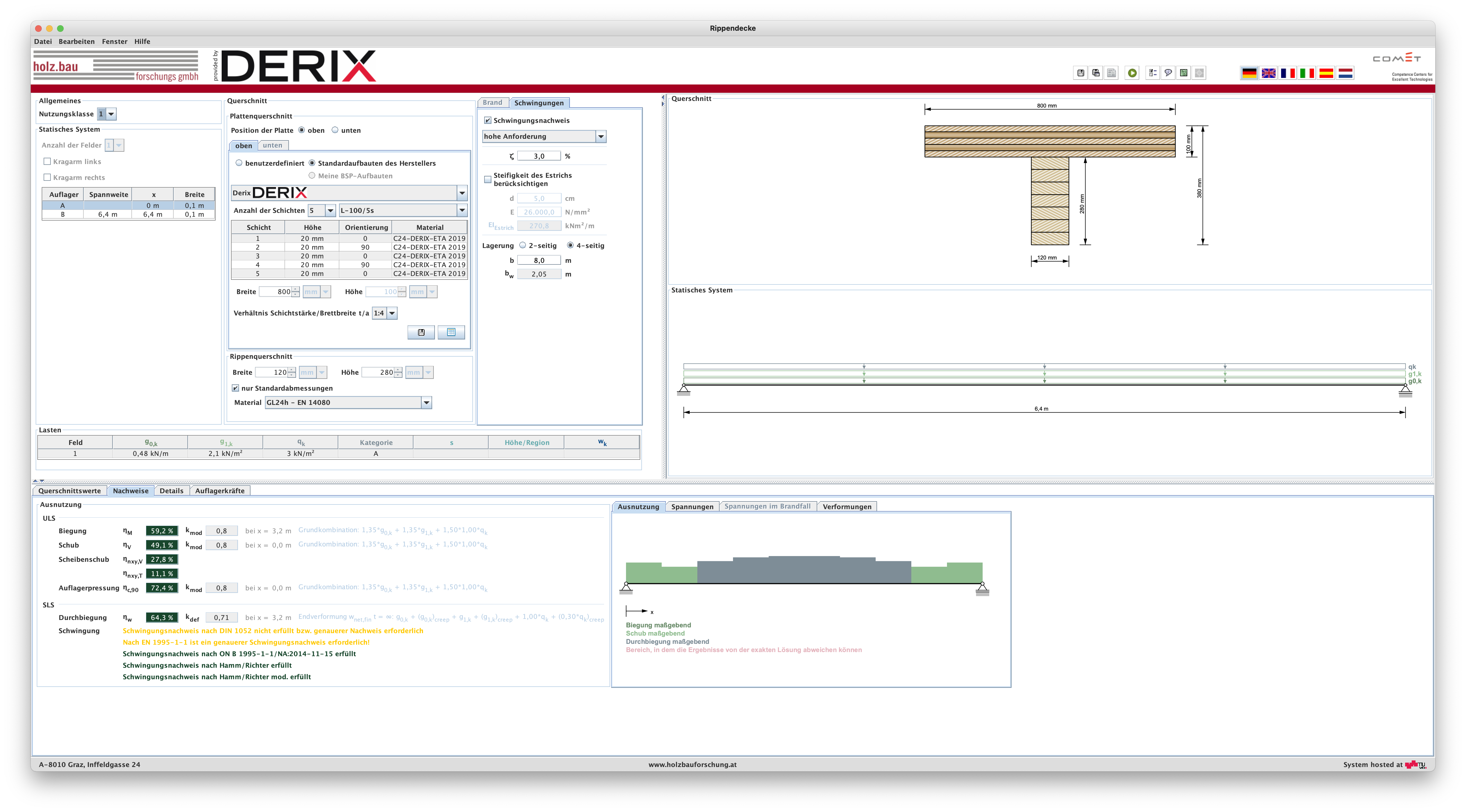 Modul Rippendecke