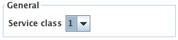 Input - General - Service class Input - General - Service class