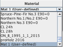 material selection list material selection list